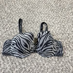 CHANTELLE 3791 CONTOUR T Shirt Bra Zebra Lightly Padded US 36D NEW WITHOUT TAG